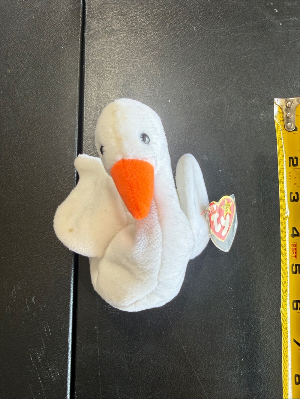 TY Beanie Baby Gracie The Swan 1996 With Tag